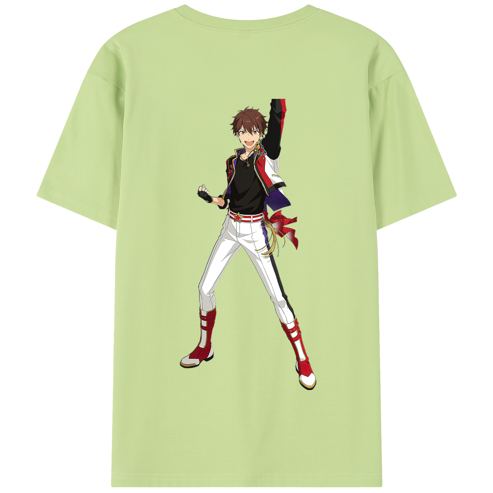（画像用） あんさんぶるスターズ! Ensemble Stars 綿100％半袖Tシャツ（背面プリント）